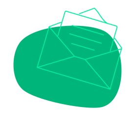 Briefumschlag mit Brief